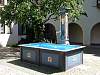 Brunnen im Innenhof des Heilig-Geist-Spitals